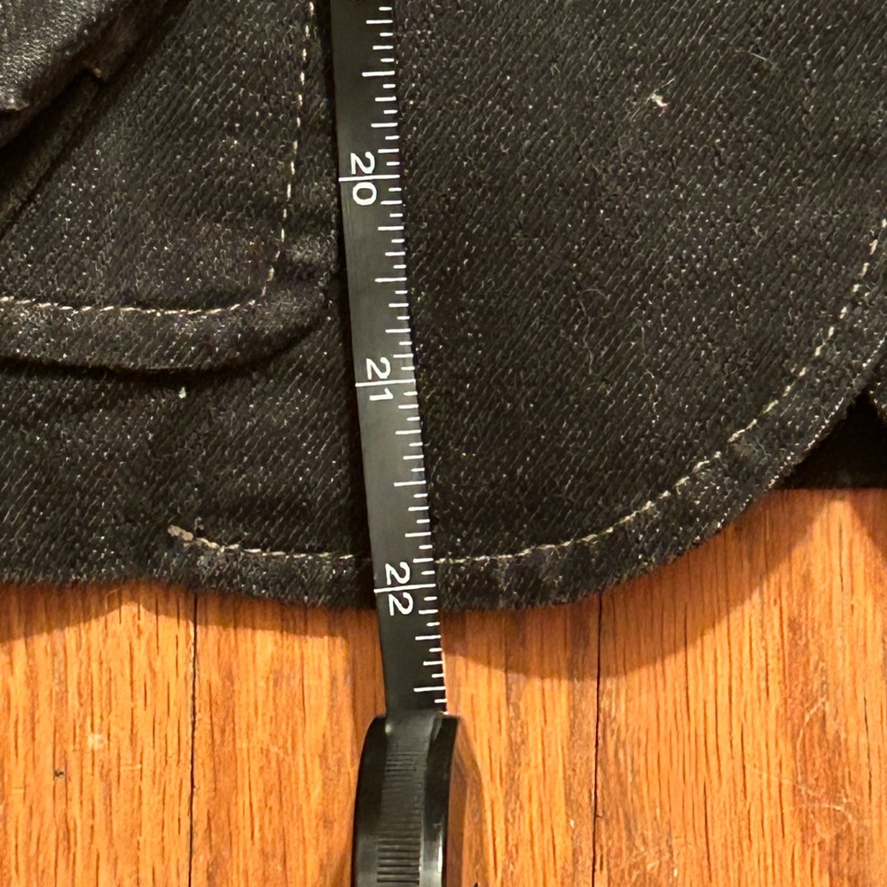 💕 Host Pick 💕 Theory Denim Blazer, size 6 Black - Picture 6 of 8